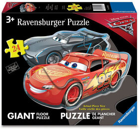 Ravensburger - Cars 3: Voitures de courses casse-t&ecirc;te 24 pc