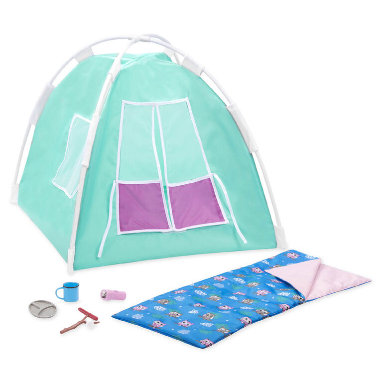 Happy Camper Set, Our Generation, Ensemble d'accessoires de camping pour poupées de 18 po