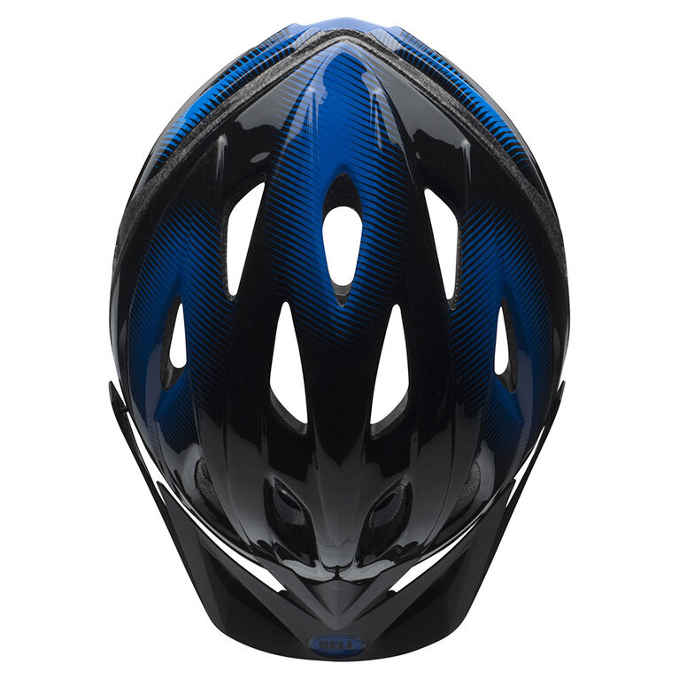 Bell - Child Rival Bike Helmet - Blue/Black Blurred (Fits head sizes 52 - 56 cm)