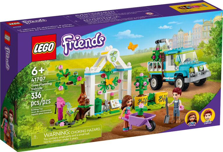 LEGO Friends Tree-Planting Vehicle 41707 Building Kit (336 Pieces)