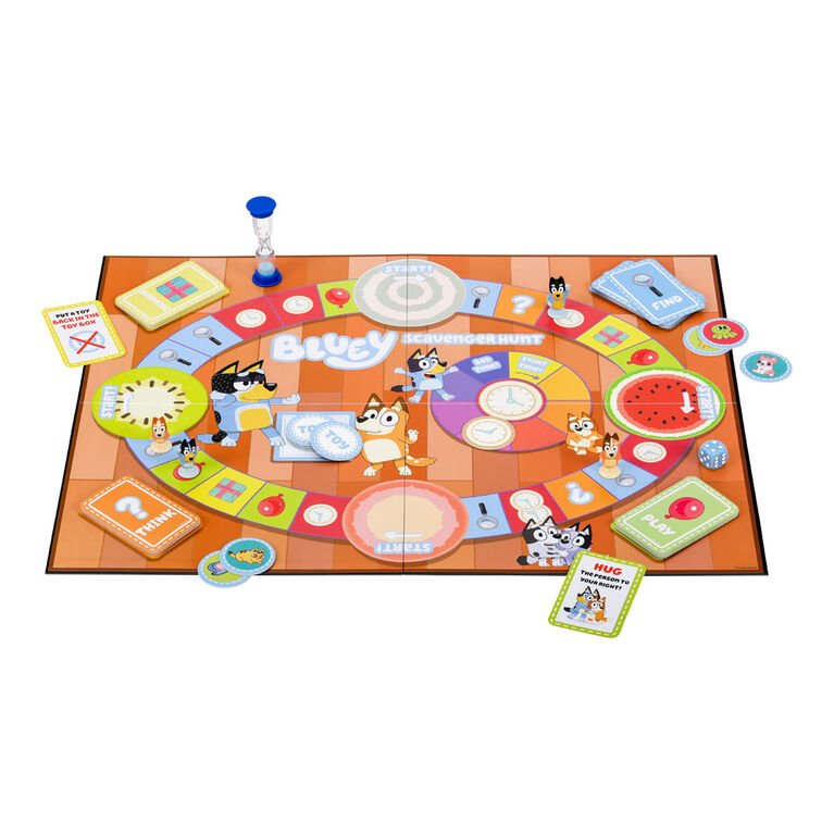 Bluey Scavenger Hunt Game - English Edition