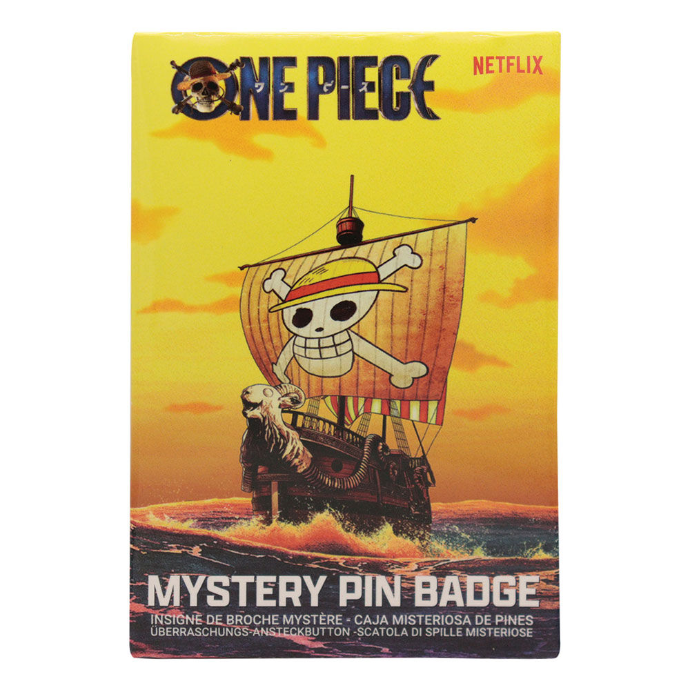 Badge Mystère One Piece en Pin CDU Contenant 12 Boîtes Aveugles