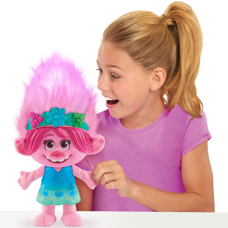 Poppy Jaillissante En Couleur de Trolls World Tour de DreamWorks