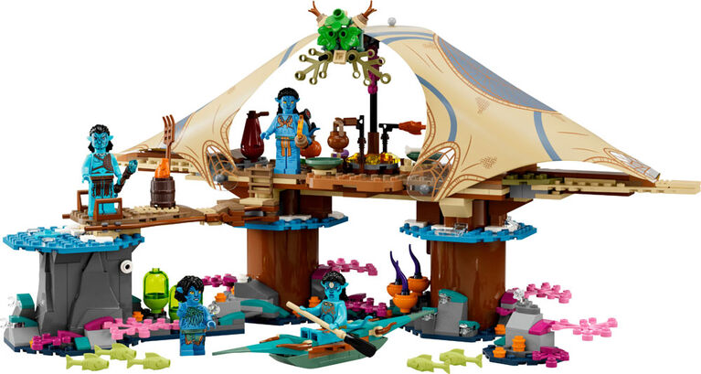 LEGO Avatar Metkayina Reef Home 75578 Building Toy Set (528 Pieces)