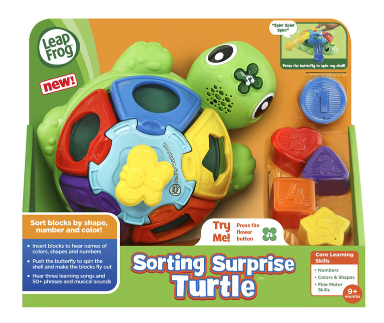 LeapFrog - Sorting Surprise Turtle - English Edition