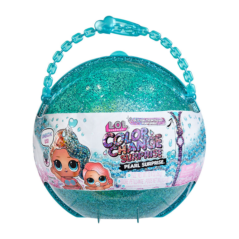 LOL Surprise Glitter Color Change Pearl Surprise avec 6 surprises