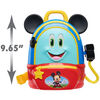 Disney Junior Mickey Mouse Funhouse Adventures Backpack, 5 Piece Pretend Play Set with Lights and Sounds Accessories