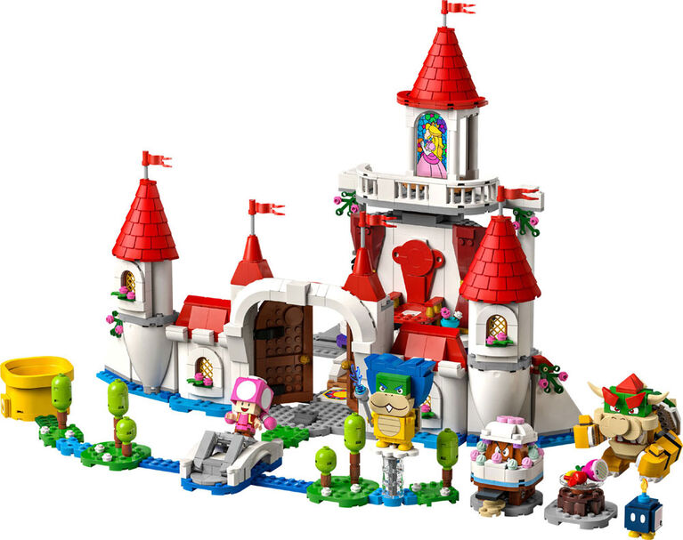 LEGO Super Mario Ensemble d'extension Le château de Peach 71408 Ensemble de construction (1 216 pièces)