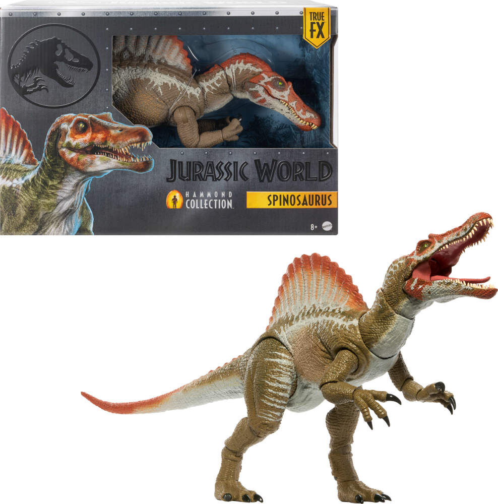 Jurassic World-Figurine articulée Spinosaure-collection Hammond XL