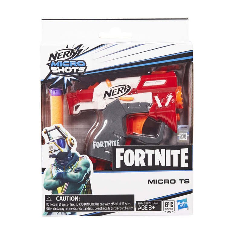 Fortnite TS Nerf MicroShots Dart-Firing Toy Blaster