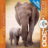 Eurographics Elephant & Baby Oversize 300 Piece Puzzle