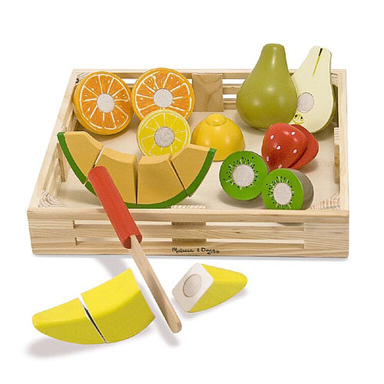 Melissa & Doug - Wooden Cutting Fruit