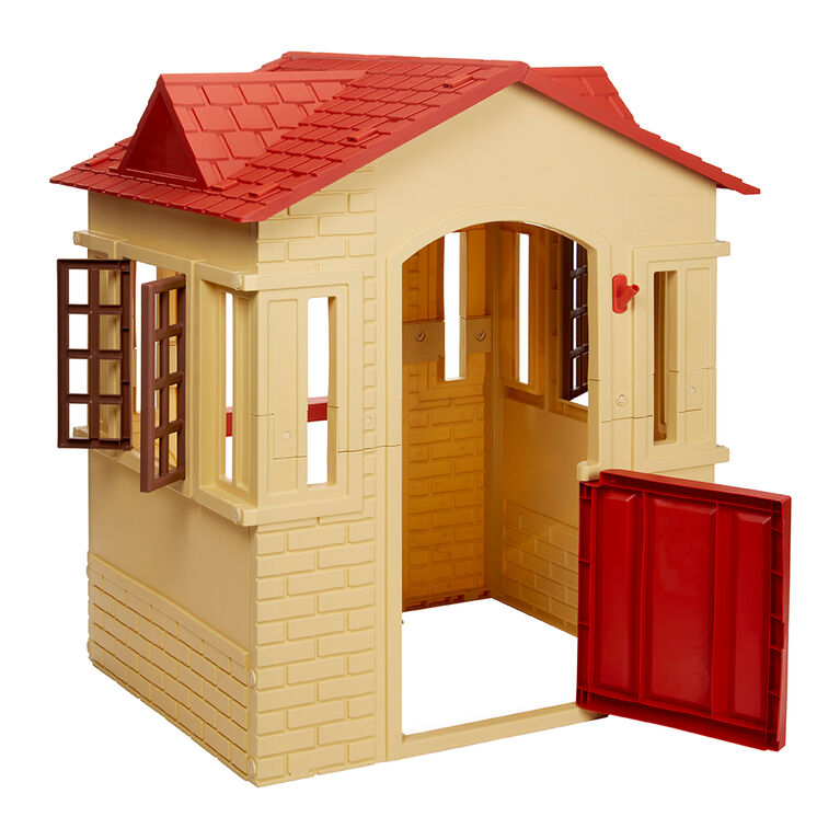 Little Tikes - Maisonnette Cape Cottage - brun clair