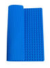Strictly Briks - Double Sided Silicone Mat - 15" x 15" - Compatible with Large and Small Pegs - Blue