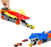 Hot Wheels City Battling Creature Transports Vehicle & 10 Die-Cast Toy Cars
