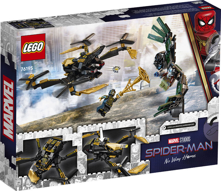LEGO Super Heroes Le duel en drone de Spider-Man 76195 (198 pièces)
