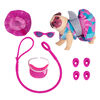 Real Littles: "Cutie Carries" - Étui et sac à roulettes pour animaux de compagnie