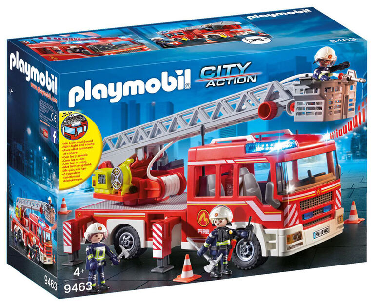 Camion pompier promo playmobil