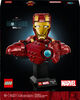 LEGO Marvel Iron Man MK4 Bust Building Kit - Includes Minifigure - Collectible for Adults, 18+ - 76327