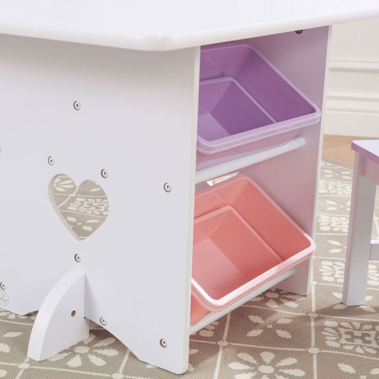 Heart Table and Chair Set