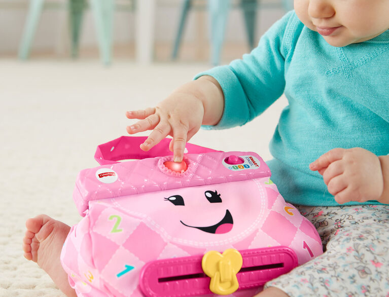 Fisher-Price Rires et Éveil - Mon sac à main intelligent - Édition anglaise