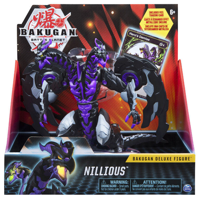 Bakugan, Nillious, 6.5-Inch Collectible Action Figure with ...