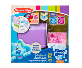 Blue's Clues and Vous! Ensemble de jeu de boîte aux lettres en bois