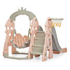 Kidsvip 5 In 1 Castle Edition Playset- Pink - English Edition