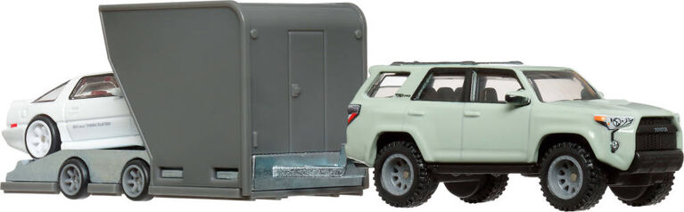 Hot Wheels Team Transport Camion et voiture de course