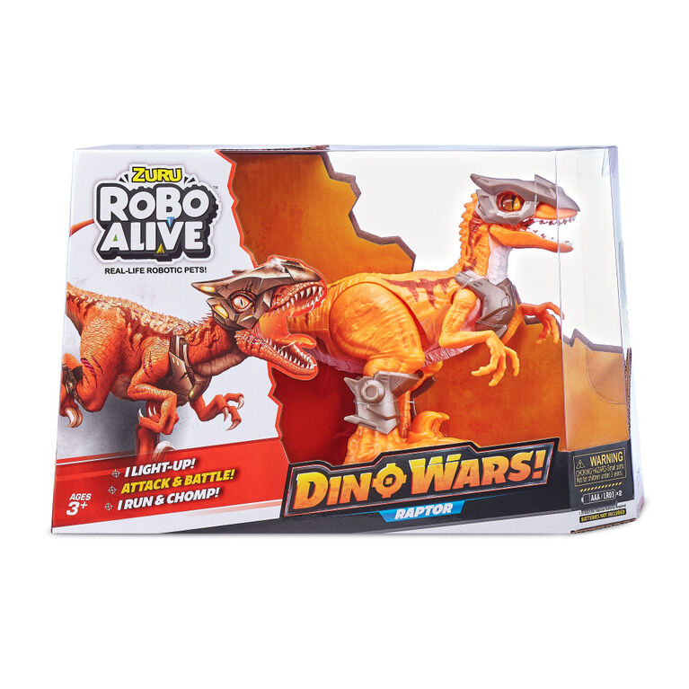 Robo Alive Dino Wars Raptor Toy by ZURU