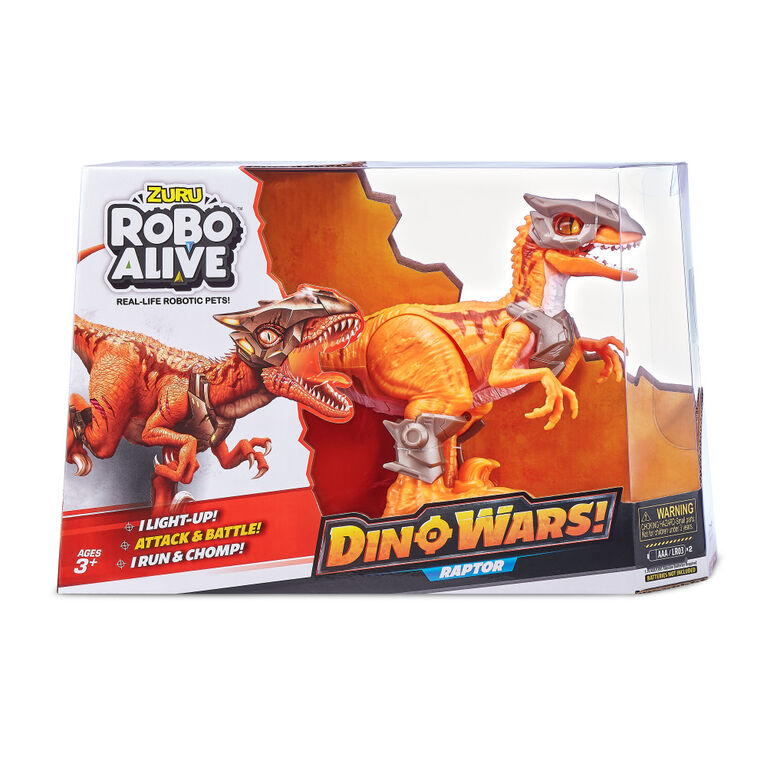 Rapace jouet Robo Alive Dino Wars par ZURU