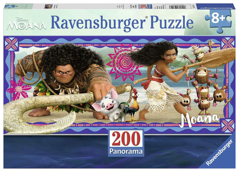 Ravensburger: Moana's Adventure Jigsaw Puzzle 200 Piece