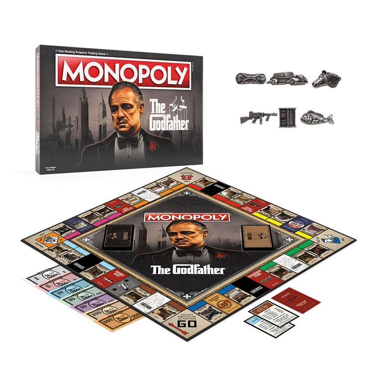 USAopoly MONOPOLY: The Godfather - English Edition