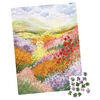 Spin Master Puzzles, Summer Breeze 500-Piece Jigsaw Puzzle Artist Laivi Põder Floral Landscape Art with Poster