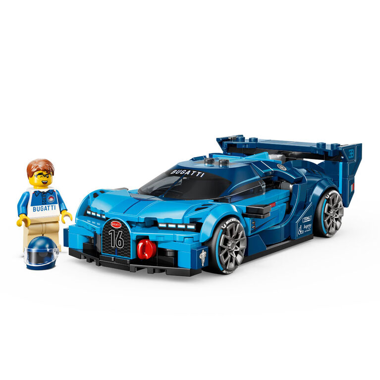 LEGO Speed Champions L'hypervoiture Sport Bugatti Vision Gran Turismo, Ensemble de Mod&egrave;les et de Construction 77253