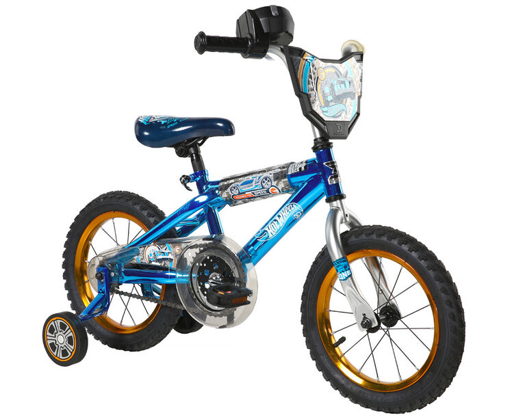 Dynacraft - Bicyclette Hot Wheels de 14 po (35,56 cm) - Notre exclusivité