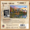 MasterPieces Collection Time Away - Vue de l'aigle - Pêcher 1000 Pc Casse-tête par Dominic Davidson - Édition anglaise