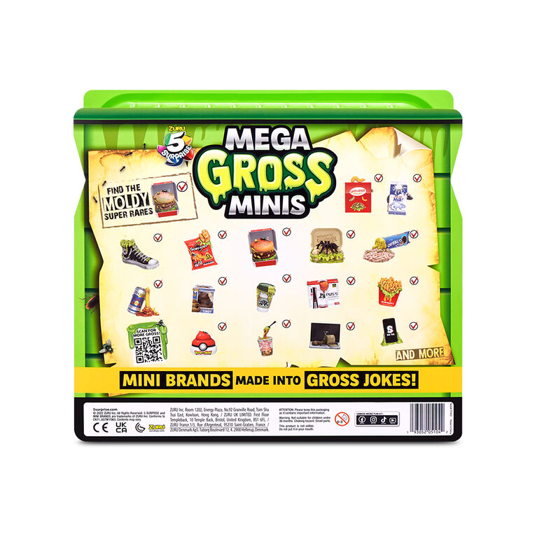 5 SURPRISE Mini Brands , 5 Surprise Mega Gross Minis Collector's