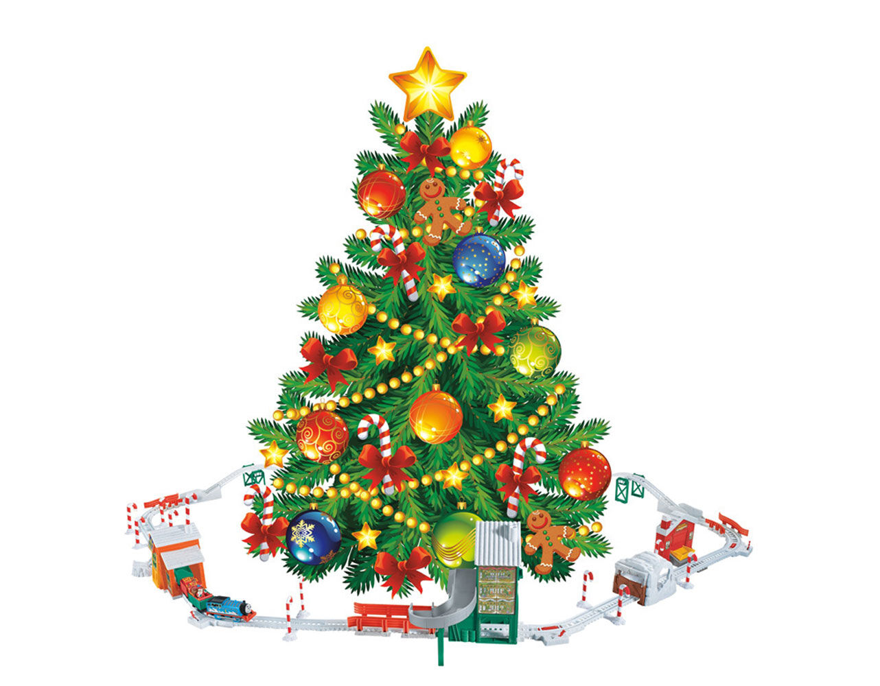 thomas holiday cargo delivery set
