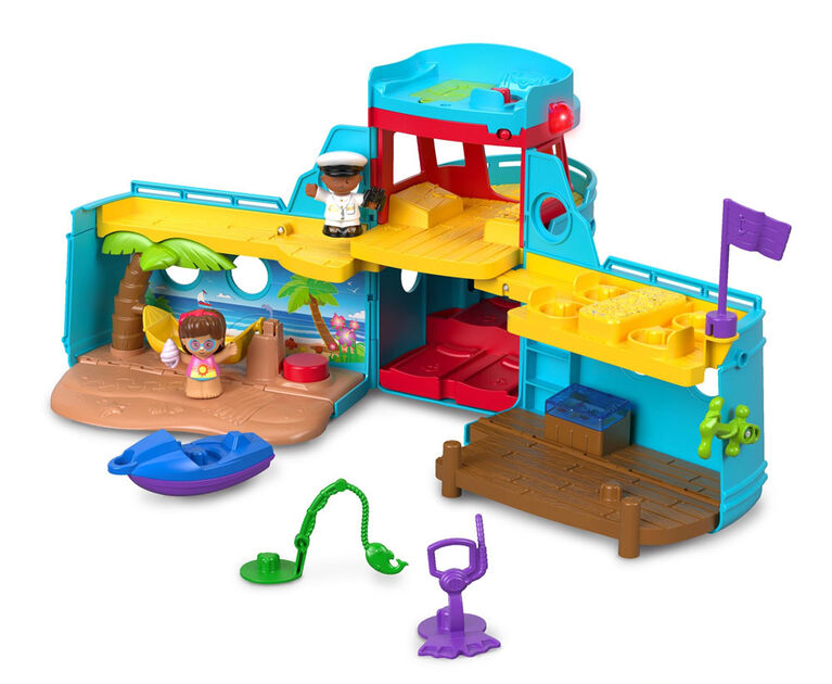 Fisher-Price Little People Travel Together Friend Ship - Bilingual Edition