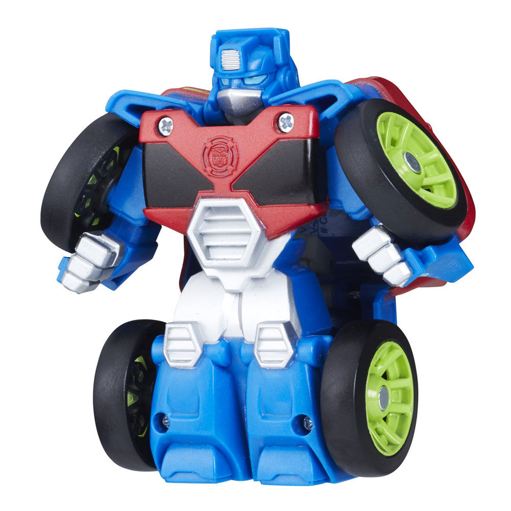 Playskool Transformers Heatwave the Fire-Bot Flip Racers Hero Rescue Bots Robot 