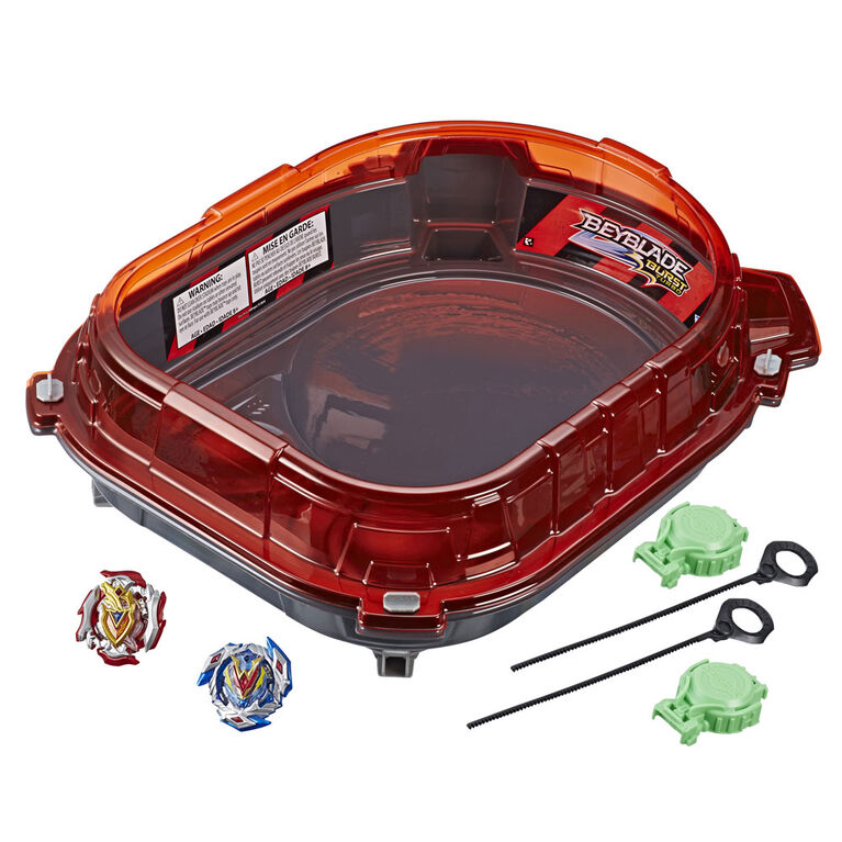 Beyblade Burst Turbo Slingshock Rail Rush Battle Set