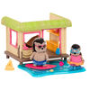 Li'l Woodzeez, Tiki Hut with Accessories - styles may vary