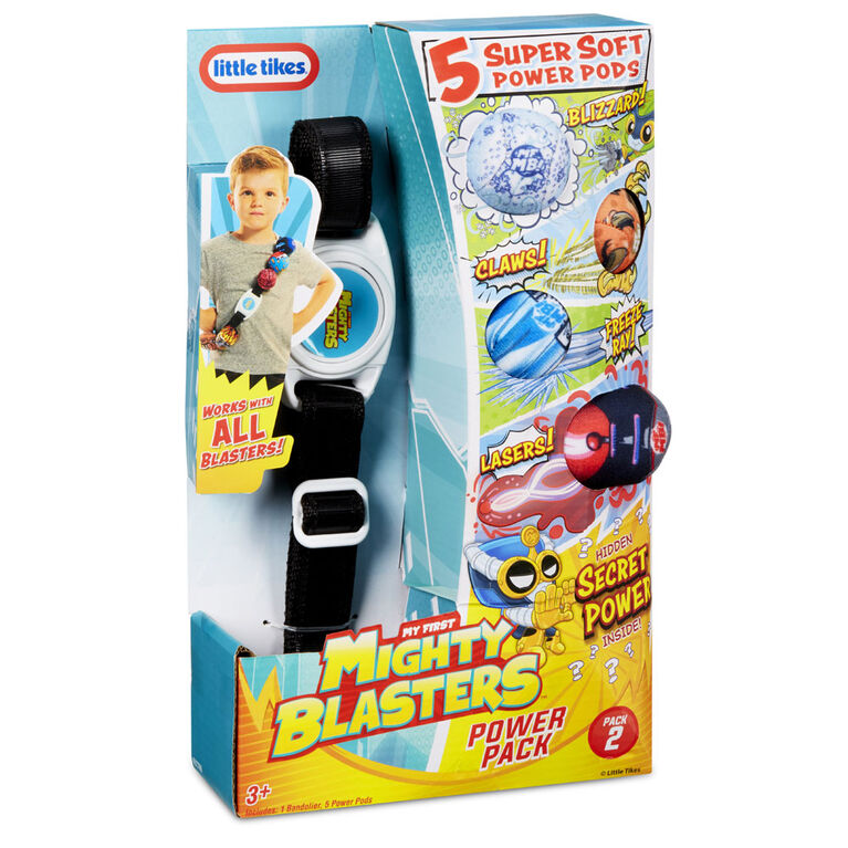 Mighty Blasters Refill Pack with 5 Soft Power Pods by Little Tikes - Power Pack 2
