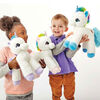 Snuggle Buddies - Peluche Licorne arc-en-ciel de 38 cm - Violet - Notre exclusivité - Les couleurs et les styles peuvent varier - un par achat