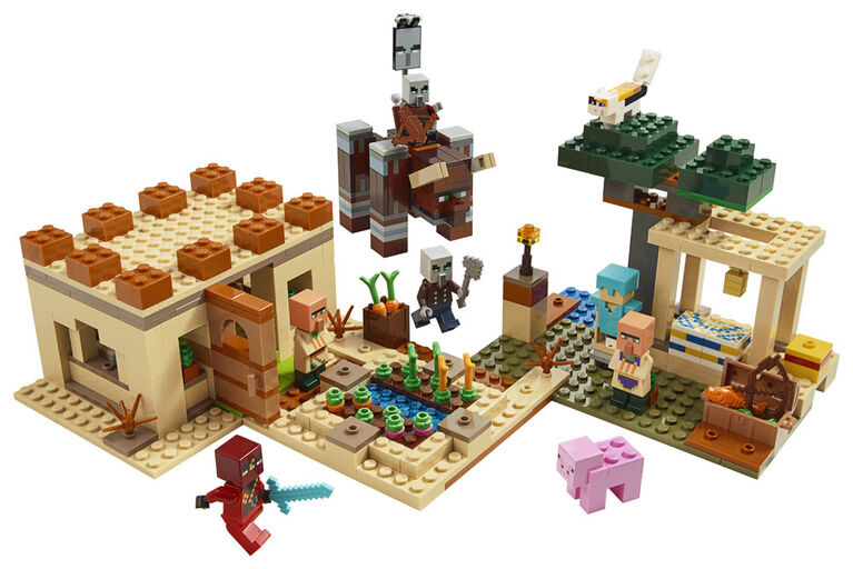 LEGO Minecraft The Illager Raid 21160 (562 pieces)