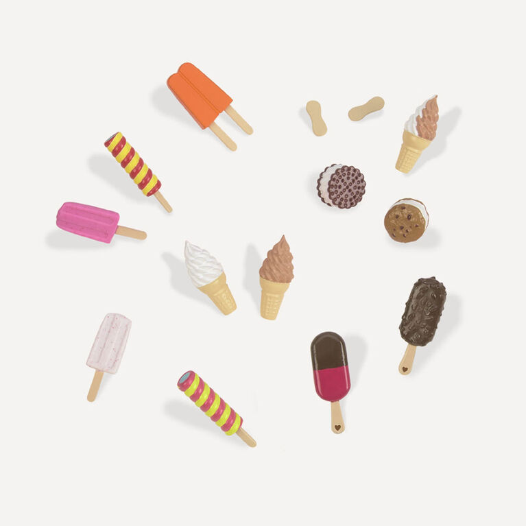 Our Generation, Sweet Stop Ice Cream Playset for 18-inch Dolls