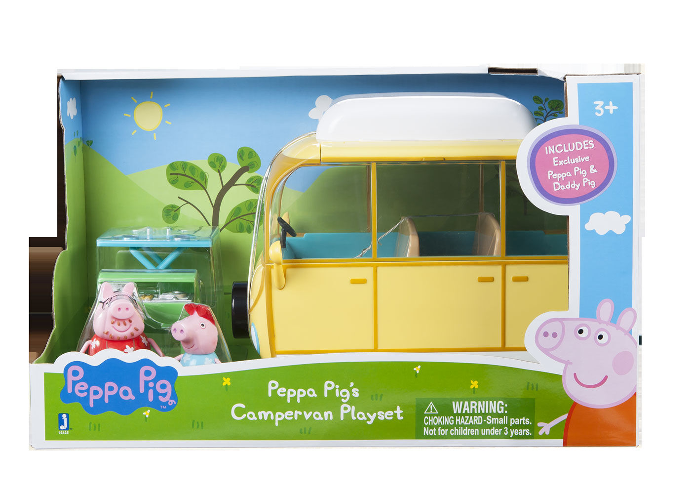 peppa pig blue camper van