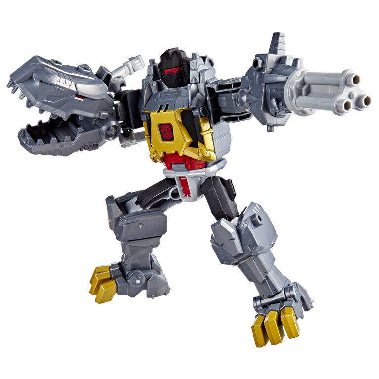 Transformers CYBERWORLD Grimlock Chomp & Battle Action Figure