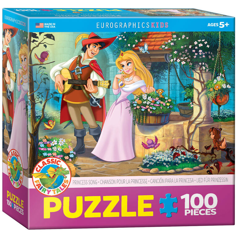 Eurographics Princess Song 100 Piece Puzzle